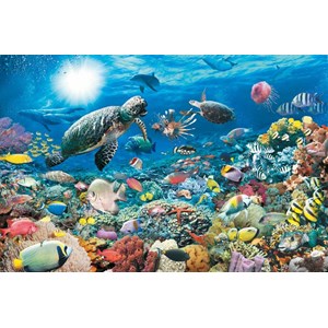Ravensburger (17426) - "Underwater Tranquility" - 5000 pieces puzzle