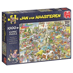 Jumbo (19051) - Jan van Haasteren: "The Holiday Fair" - 1000 pieces puzzle