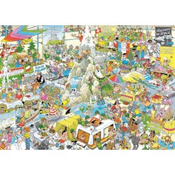 Jumbo (19051) - Jan van Haasteren: "The Holiday Fair" - 1000 pieces puzzle
