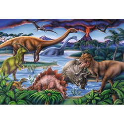 Ravensburger (08613) - "Dinosaur Playground" - 35 pieces puzzle