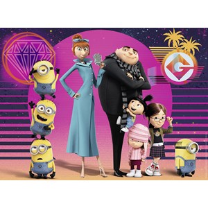 Ravensburger (12842) - "Family Photo (Despicable Me 3)" - 200 pieces puzzle