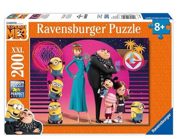 Ravensburger (12842) - "Family Photo (Despicable Me 3)" - 200 pieces puzzle