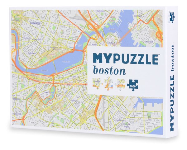 Geo Toys (GEO 215) - "Boston Mypuzzle" - 1000 pieces puzzle