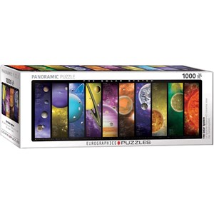 Eurographics (6010-0308) - "The Solar System" - 1000 pieces puzzle