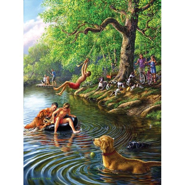 SunsOut (28373) - James Meger: "Places Remembered Summer" - 1000 pieces puzzle