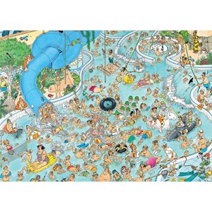 Jumbo (17314) - Jan van Haasteren: "Whacky Water World!" - 1500 pieces puzzle