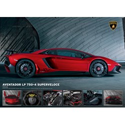 Eurographics (6000-0871) - "Lamborghini Aventador 750-4 SV" - 1000 pieces puzzle