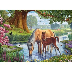 Eurographics (6000-0976) - Steve Crisp: "The Fell Ponies" - 1000 pieces puzzle