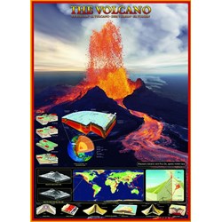 Eurographics (6000-2998) - "The Volcano" - 1000 pieces puzzle