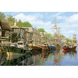 Educa (16313) - Dominic Davison: "Harbour" - 2000 pieces puzzle