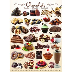 Eurographics (6000-0411) - "Chocolate" - 1000 pieces puzzle