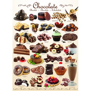 Eurographics (6000-0411) - "Chocolate" - 1000 pieces puzzle