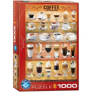 Eurographics (6000-0589) - "Coffee" - 1000 pieces puzzle