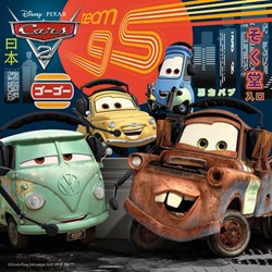 Ravensburger (09281) - "Cars 2: Worldwide Racing Fun" - 49 pieces puzzle