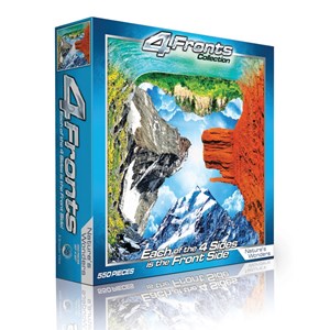 A Broader View (443) - "Nature's Wonders Puzzle (4 Fronts Collection)" - 550 pieces puzzle