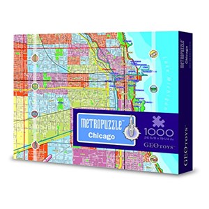 Geo Toys (GEO 212) - "Chicago Mypuzzle" - 1000 pieces puzzle