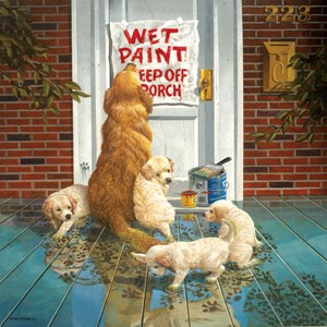 SunsOut (36715) - Don Crook: "Wet Paint" - 1000 pieces puzzle