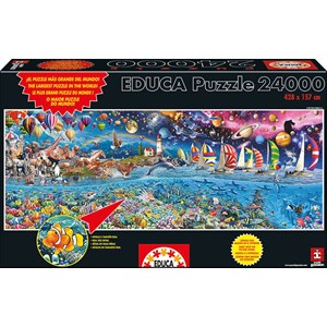 Educa (13434) - Royce B. McClure: "Life, The Greatest Puzzle" - 24000 pieces puzzle