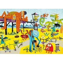 Heye (29798) - Michael Slack: "Monster Beach" - 1000 pieces puzzle