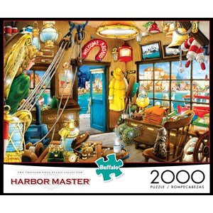 Buffalo Games (2045) - "Harbor Master" - 2000 pieces puzzle