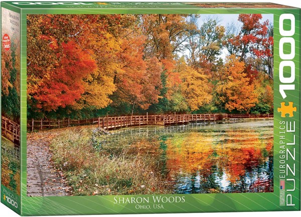 Eurographics (6000-0545) - "Sharon Woods, OH" - 1000 pieces puzzle
