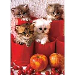 Eurographics (6000-4674) - "Kittens in Pots" - 1000 pieces puzzle