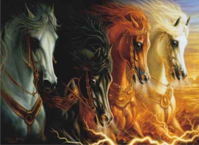 Anatolian (3116) - "Four Horses of the Apocalypse" - 1000 pieces puzzle