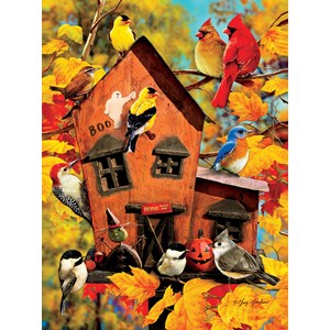 SunsOut (37118) - Greg Giordano: "Fall Birds" - 1000 pieces puzzle