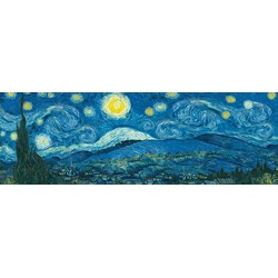 Eurographics (6010-5309) - Vincent van Gogh: "Starry Night Panorama" - 1000 pieces puzzle