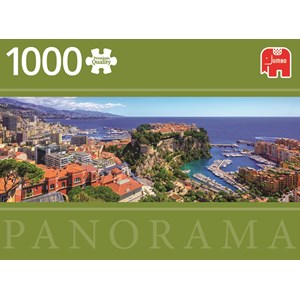 Jumbo (18572) - "Monte Carlo, Monaco" - 1000 pieces puzzle