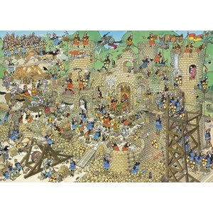 Jumbo (17213) - Jan van Haasteren: "Castle Conflict" - 1000 pieces puzzle