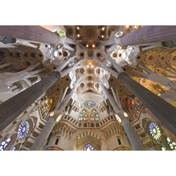 Jumbo (18567) - "Sagrada Familia, Barcelona" - 1000 pieces puzzle