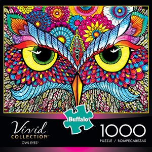 Buffalo Games (11706) - "Owl Eyes" - 1000 pieces puzzle