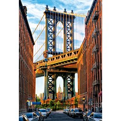 Educa (17100) - "Manhattan Bridge, New York" - 1000 pieces puzzle