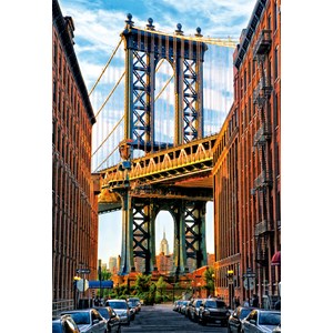 Educa (17100) - "Manhattan Bridge, New York" - 1000 pieces puzzle
