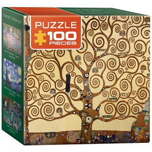 Eurographics (8104-6059) - Gustav Klimt: "Tree of Life" - 100 pieces puzzle