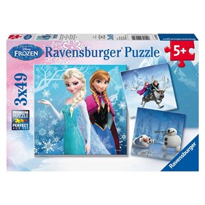 Ravensburger (09264) - "Winter Adventures" - 49 pieces puzzle