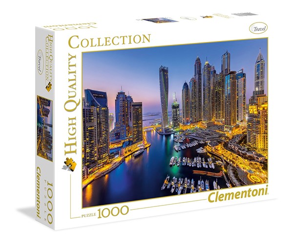 Clementoni (39381) - "Dubai" - 1000 pieces puzzle