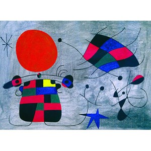 Eurographics (6000-0856) - Joan Miro: "The Smile of the Flamboyant Wings" - 1000 pieces puzzle