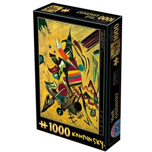 D-Toys (75130) - Vassily Kandinsky: "Points" - 1000 pieces puzzle