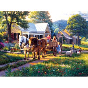 SunsOut (53048) - Mark Keathley: "Day at the Fair" - 1000 pieces puzzle