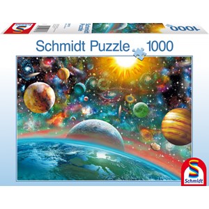 Schmidt Spiele (58176) - "Outer Space" - 1000 pieces puzzle