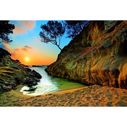 Trefl (27048) - Jan Wlodarczyk: "Sunrise Costa Brava, Spain" - 2000 pieces puzzle