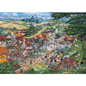 Gibsons (G794) - Mike Jupp: "I Love the Farmyard" - 1000 pieces puzzle