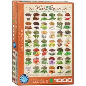 Eurographics (6000-0598) - "Herbs and Spices" - 1000 pieces puzzle