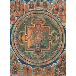 Pomegranate (AA257) - "Tibetan Buddhist Mandala" - 1000 pieces puzzle