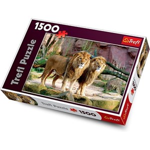 Trefl (260885) - "Lions" - 1500 pieces puzzle