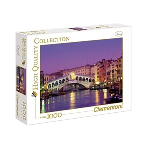Clementoni (39068) - "Rialto Bridge Venice" - 1000 pieces puzzle