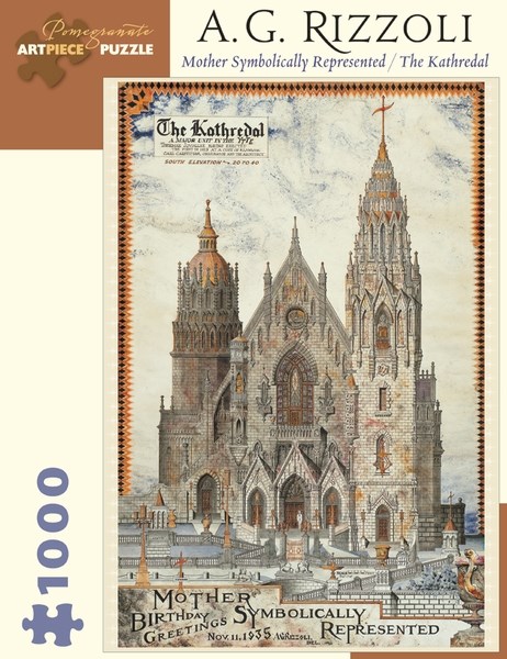 Pomegranate (AA873) - A. G. Rizzoli: "Mother Symbolically Represente, The Kathredal" - 1000 pieces puzzle