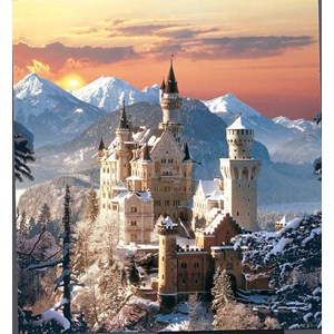 Clementoni (31925) - "Neuschwanstein" - 1500 pieces puzzle